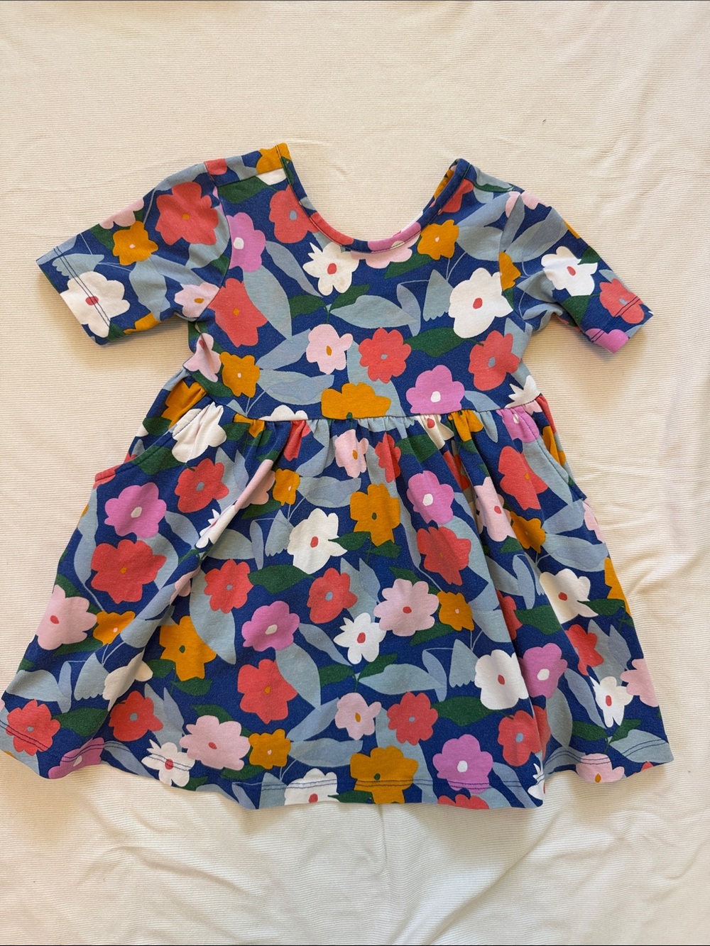 Hanna Andersson Floral Twirl Dress - 2T